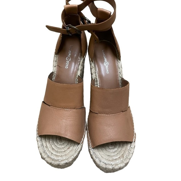 Treasure & Bond Sannibel Platform
Wedge Sandals Shoes in Tan Leather size US 9 - Picture 5 of 7